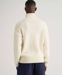 Gant Crest Shield Rollneck Cream