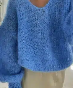 Americandreams Milana Mohair Knit Sky Blue