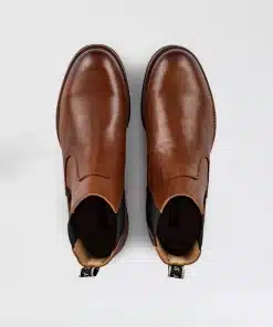 Sneaky Steve Risty Leather Shoes Cognac