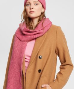 Esprit Beanie/Scarf Set Pink