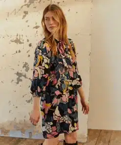 Part Two Thera Dress Muliti Flower Print