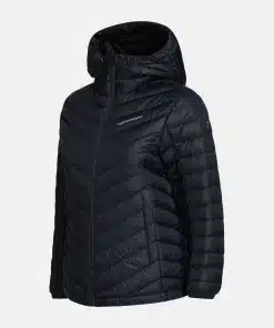 Peak Performance Frost Down Hood Jacket Women Black