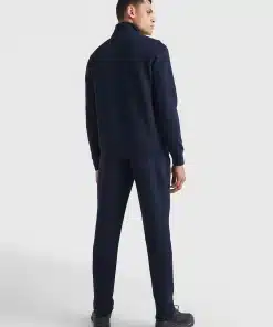 Tommy Hilfiger Modern varsity Zip Through Varsity Jacket Desert Sky