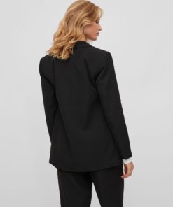 Vila Kamma Loose Blazer Black