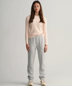 Gant Teen Girls Originals Sweatpants Light Grey Melange