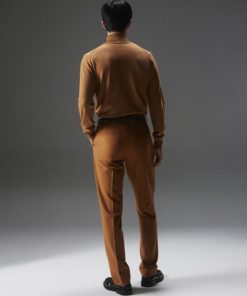 J.Lindeberg Lyd Merino Turtle Neck Sweater Chipmunk