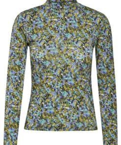 Gestuz Miliagz Rollneck Green/Blue Brush