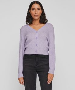 Vila Ril Short Knit Sweet Lavender
