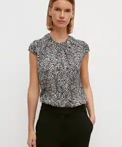 Comma, Blouse Top Black