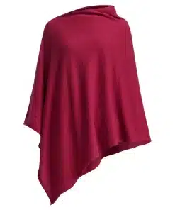 Holebrook Sofie Poncho Beet Red