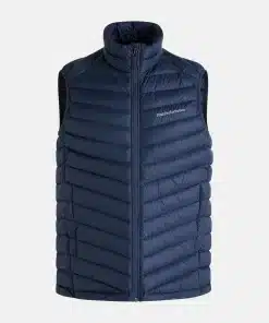 Peak Performance Frost Down Vest Men Blue Shadow