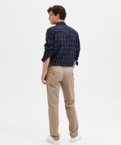 Selected Homme New Miles Slim Flex Pant Greige