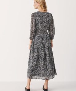 Part Two Siraline Dress Dark Navy Mini Flower