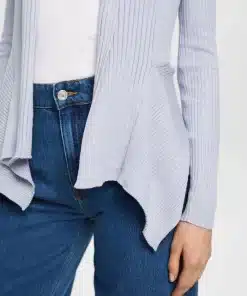 Esprit Rib Cardigan Light Blue