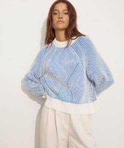 Envii Encaroline Knit Gardenia-Regatta