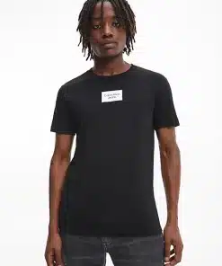 Calvin Klein Small Center Box Tee Black