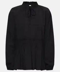 Esprit Peplum Blouse Black