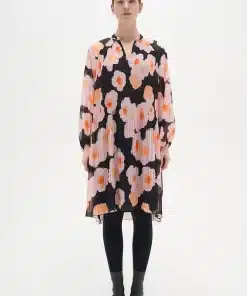 InWear Desdra Short Dress Pink Poetic Flower