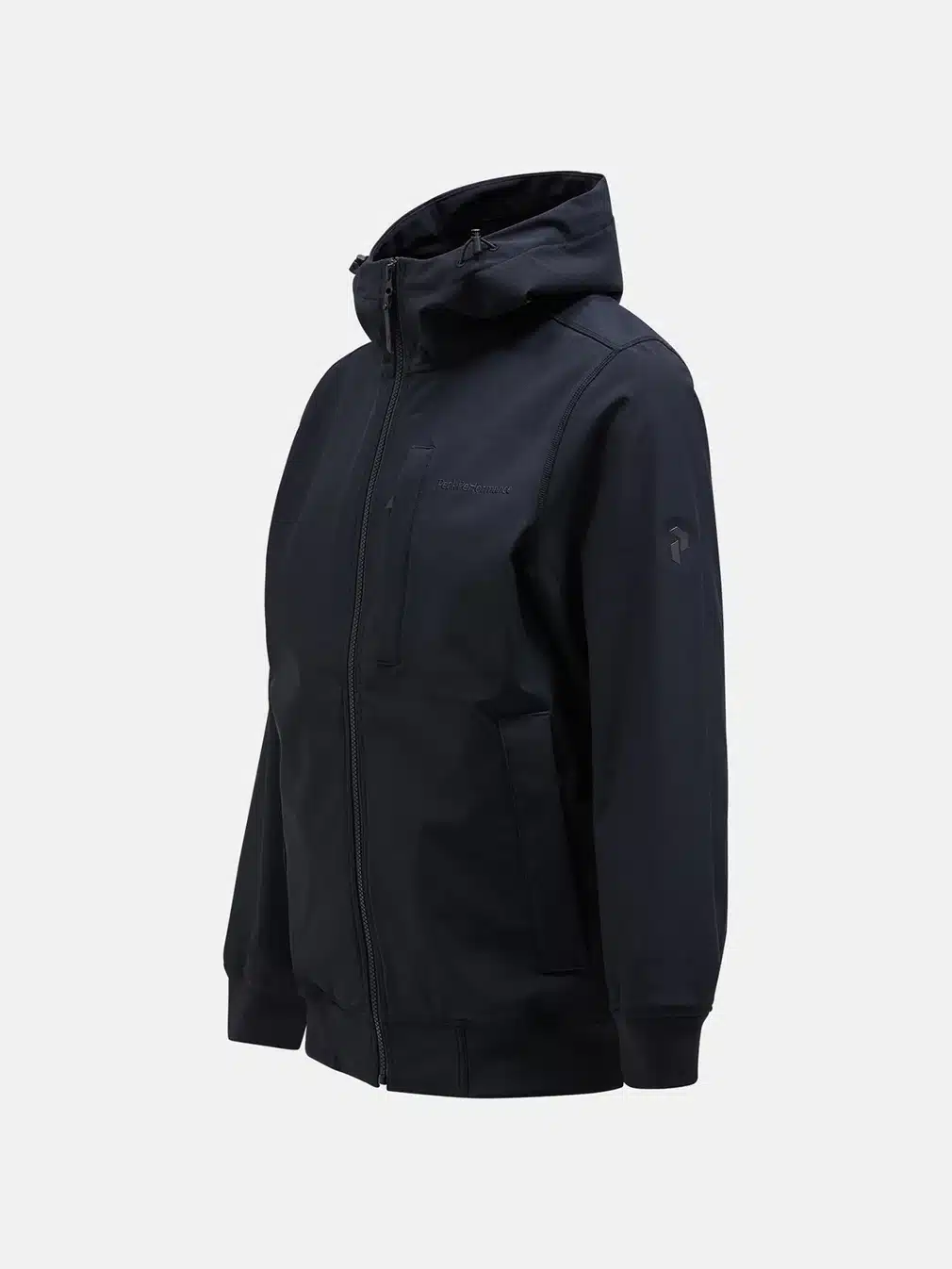 Peak Performance Softshell Hood Jacket Men Black