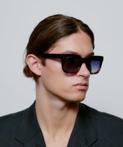 A.Kjaerbede Nancy Sunglasses Black Demi Tortoise