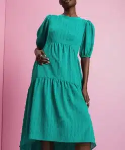 Esprit Midi Dress Emerald Green