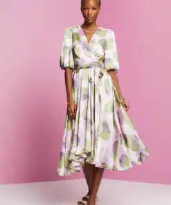 Esprit Print Dress Lavender