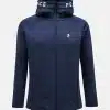 Peak Performance Rider Zip Hood Men Blue Shadow