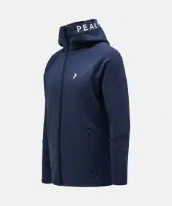 Peak Performance Rider Zip Hood Men Blue Shadow