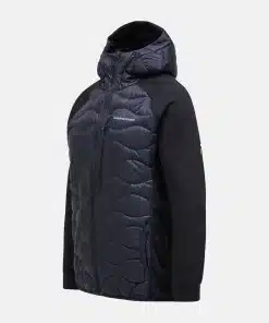 Peak Performance Helium Hybrid Down Hood Jacket Men Black