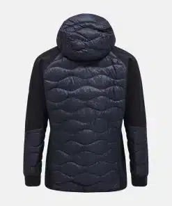 Peak Performance Helium Hybrid Down Hood Jacket Men Black