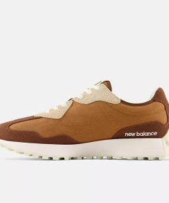 New Balance 327 Burnt Orange With White