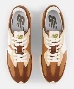 New Balance 327 Burnt Orange With White