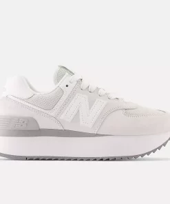 New Balance 574+ Core Women Reflection With Rain Cloud And White