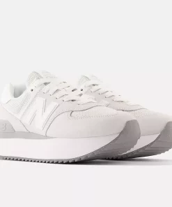 New Balance 574+ Core Women Reflection With Rain Cloud And White