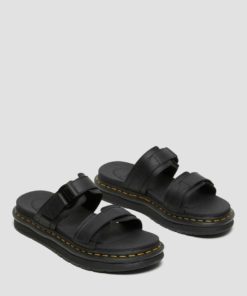Dr. Martens Chilton Slip On Leather Sandals Black