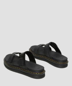 Dr. Martens Chilton Slip On Leather Sandals Black
