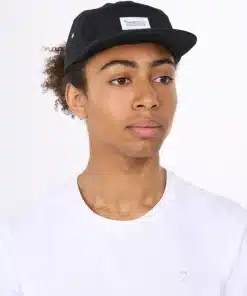 Knowledge Cotton Apparel Barckley Cap Black Jet
