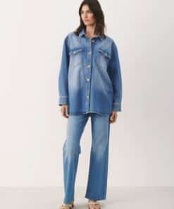 Part Two Berra Shirt Light Blue Denim