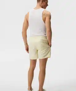 J.Lindeberg Banks Solid Swim Trunks Pear Sorbet