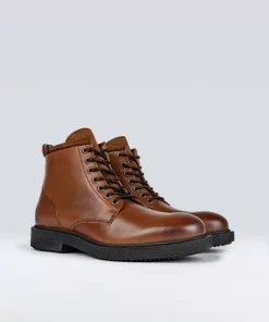 Sneaky Steve Texas Leather Shoe Cognac