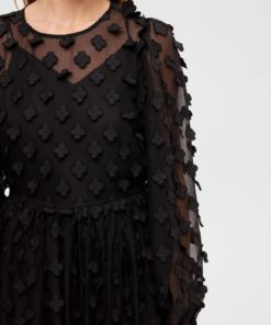 Selected Femme Kysha Ankle Dress Black