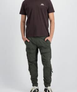 Alpha Industries Basic T Small Logo Hunter Brown