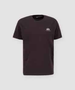 Alpha Industries Basic T Small Logo Hunter Brown