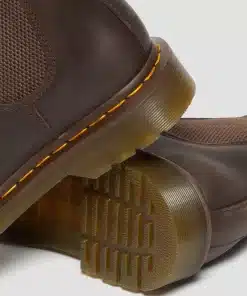 Dr. Martens 2976 Yellow Stitch Grazy Horse Chelsea Boots