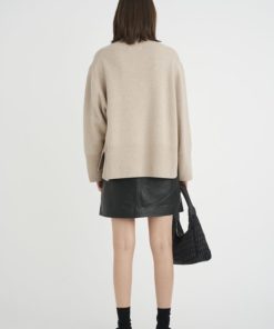 In Wear Wook Short Skirt Black