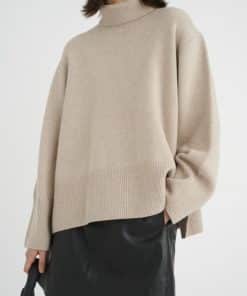 In Wear Wook Short Skirt Black