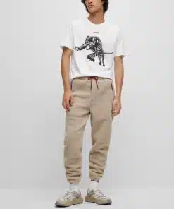 Hugo Danilong Teddy Pants Light Beige