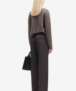 Samsoe & Samsoe Anour O-neck Major Brown