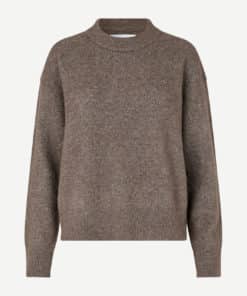 Samsoe & Samsoe Anour O-neck Major Brown
