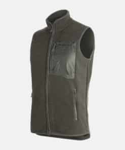 Peak Performance Pile Zip Vest Men Pine Needle